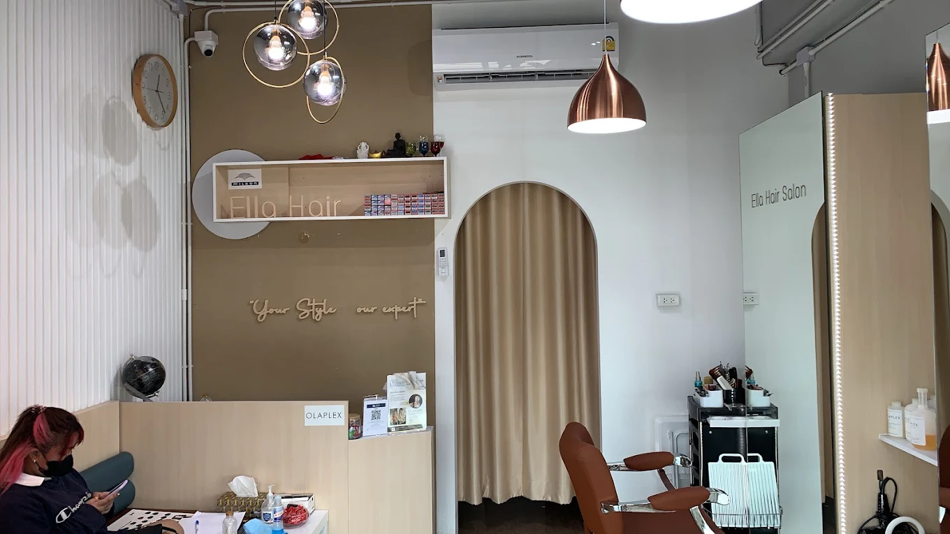 Ella hair salon ร้านทำผมดอนเมืองสไตล์เกาหลี ทำสี ยืด ดัดครบวงจร